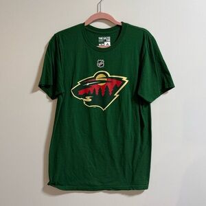 adidas Kuemper NHL Logo Short Sleeve Tee